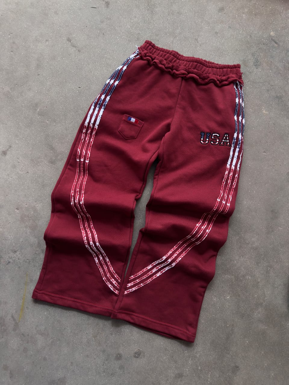 Maroon Trouser