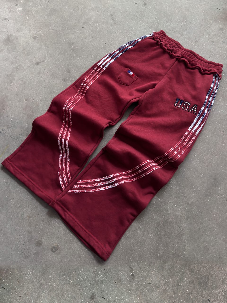 Maroon Trouser