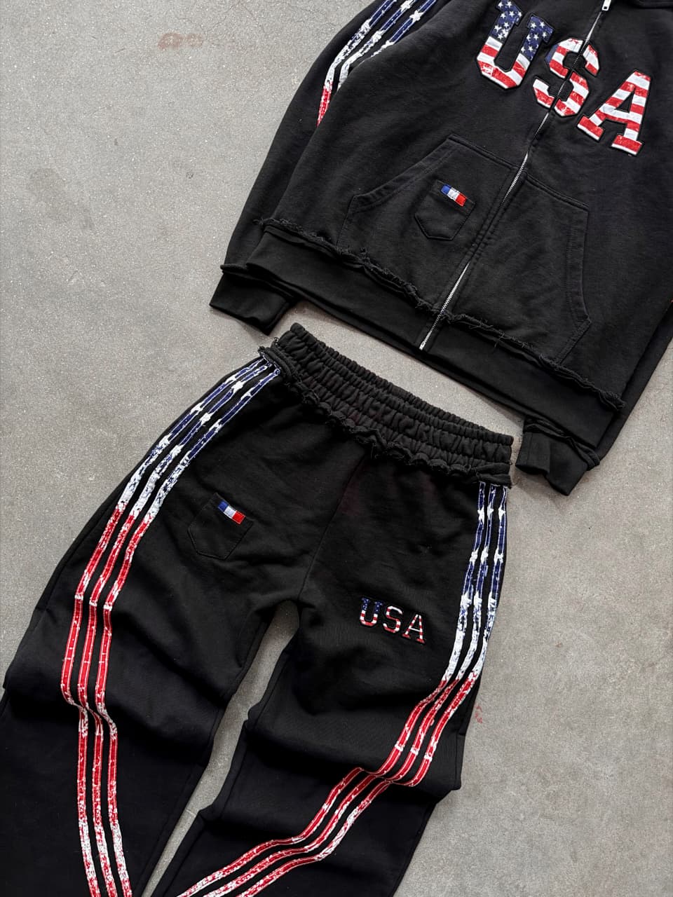 Black Track Suit