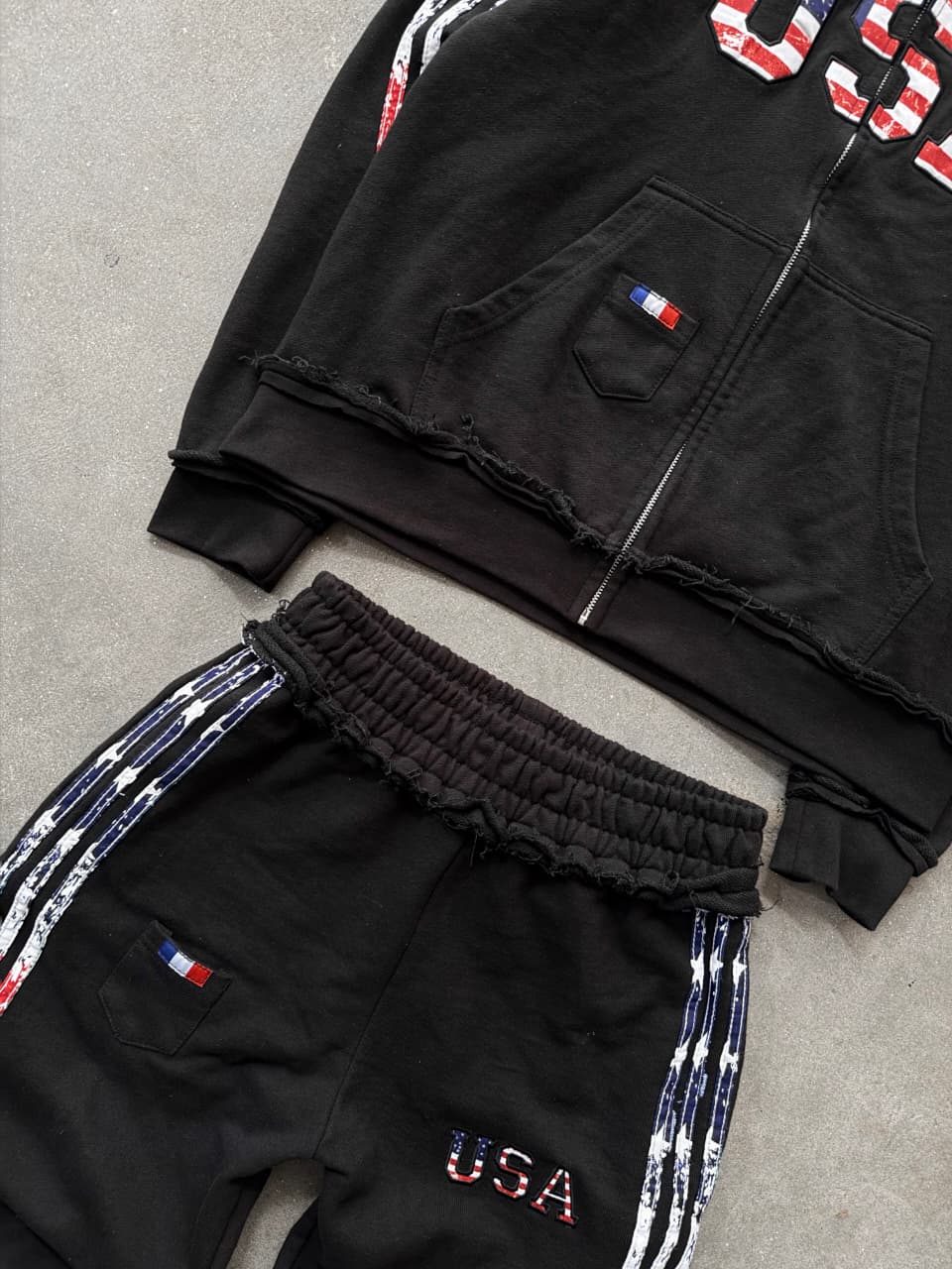 Black Track Suit