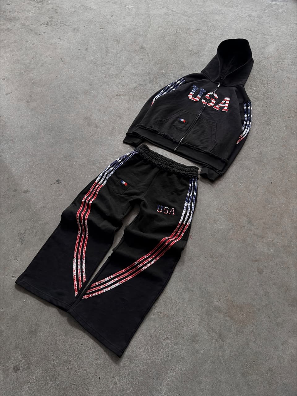 Black Track Suit
