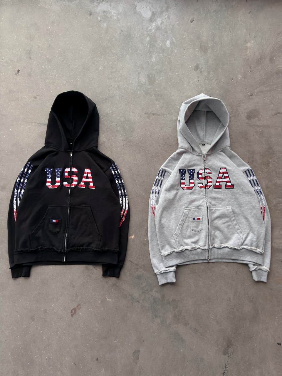 Black & Grey Hoodie