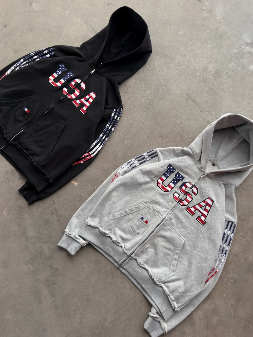 Black & Grey Hoodie