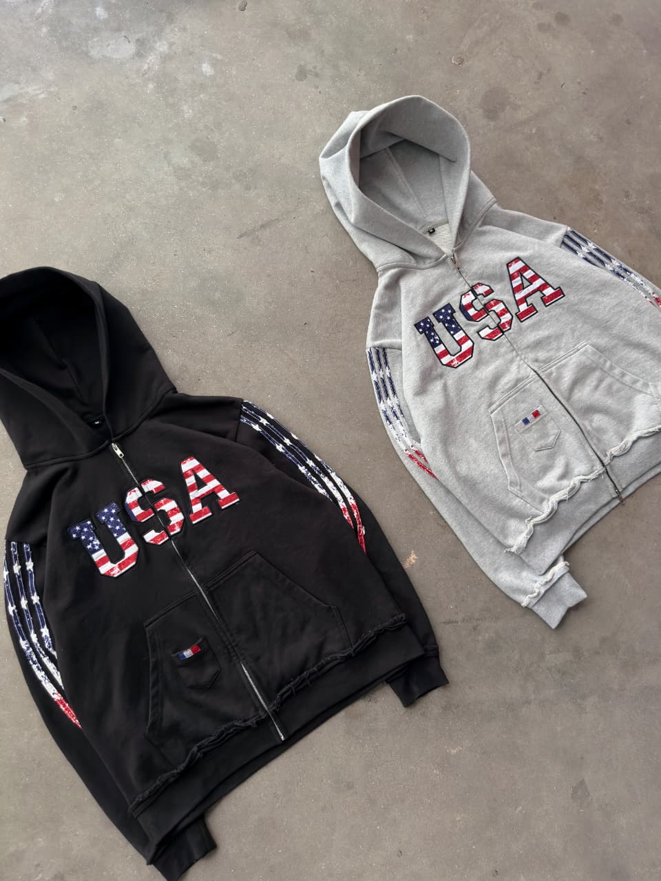 Black & Grey Hoodie