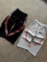 Black & Grey Trouser Set
