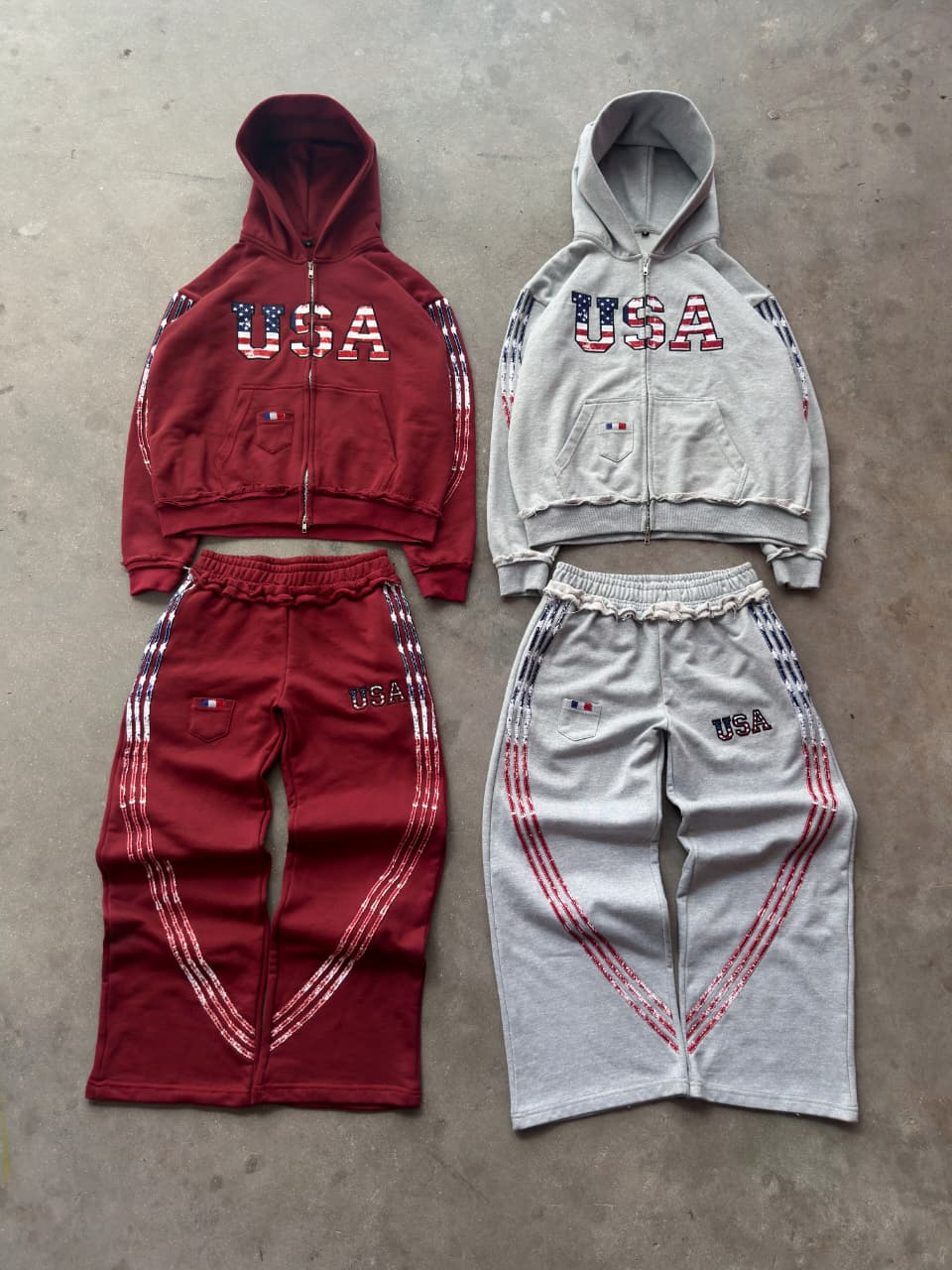 Grey & Maroun Track Suit