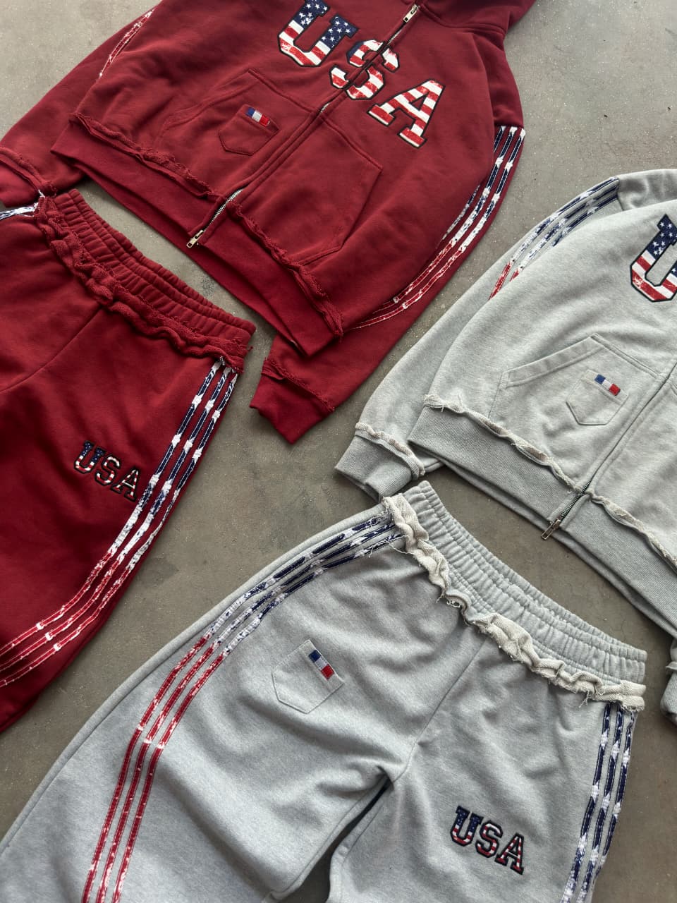 Grey & Maroun Track Suit