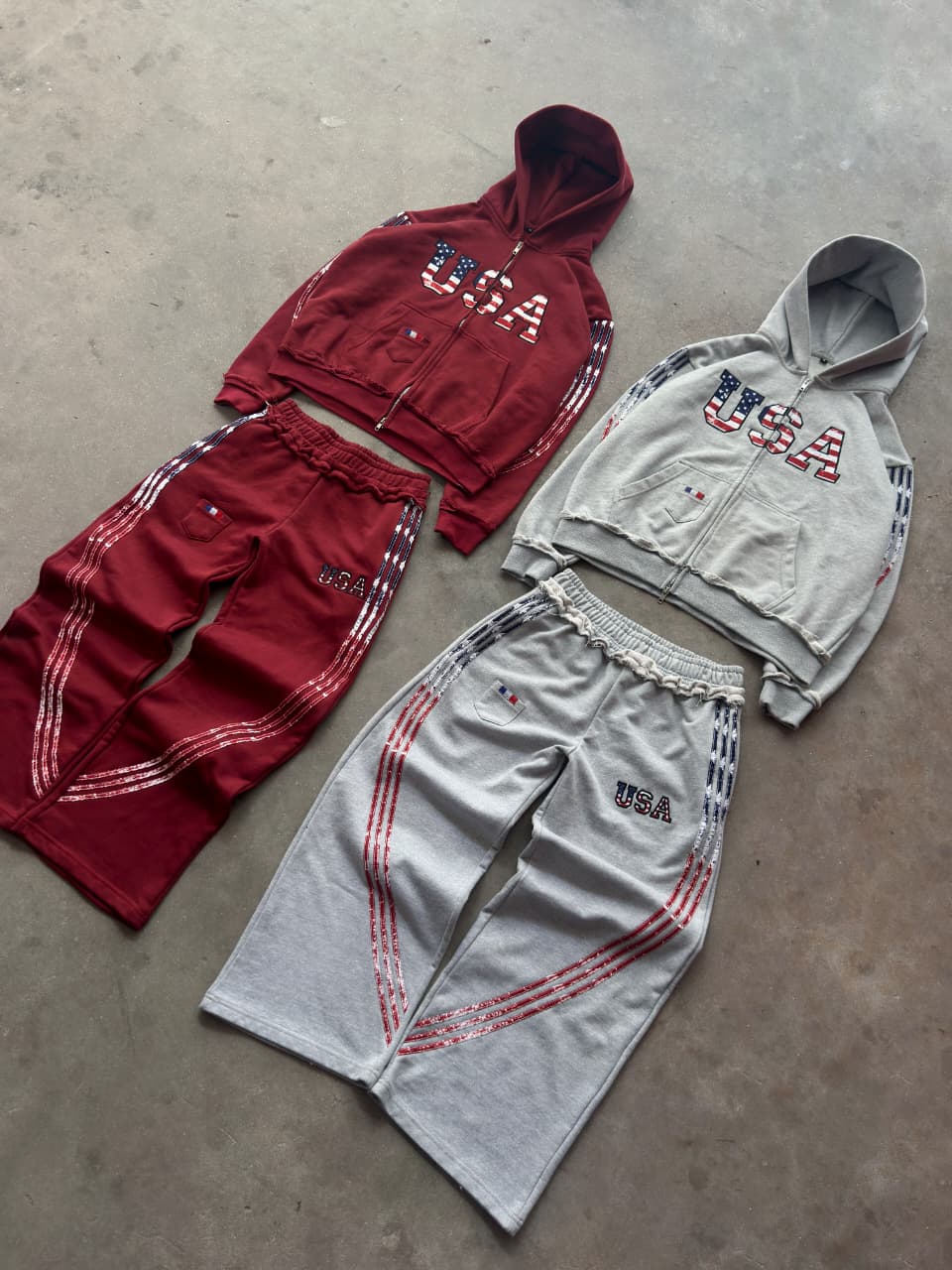 Grey & Maroun Track Suit
